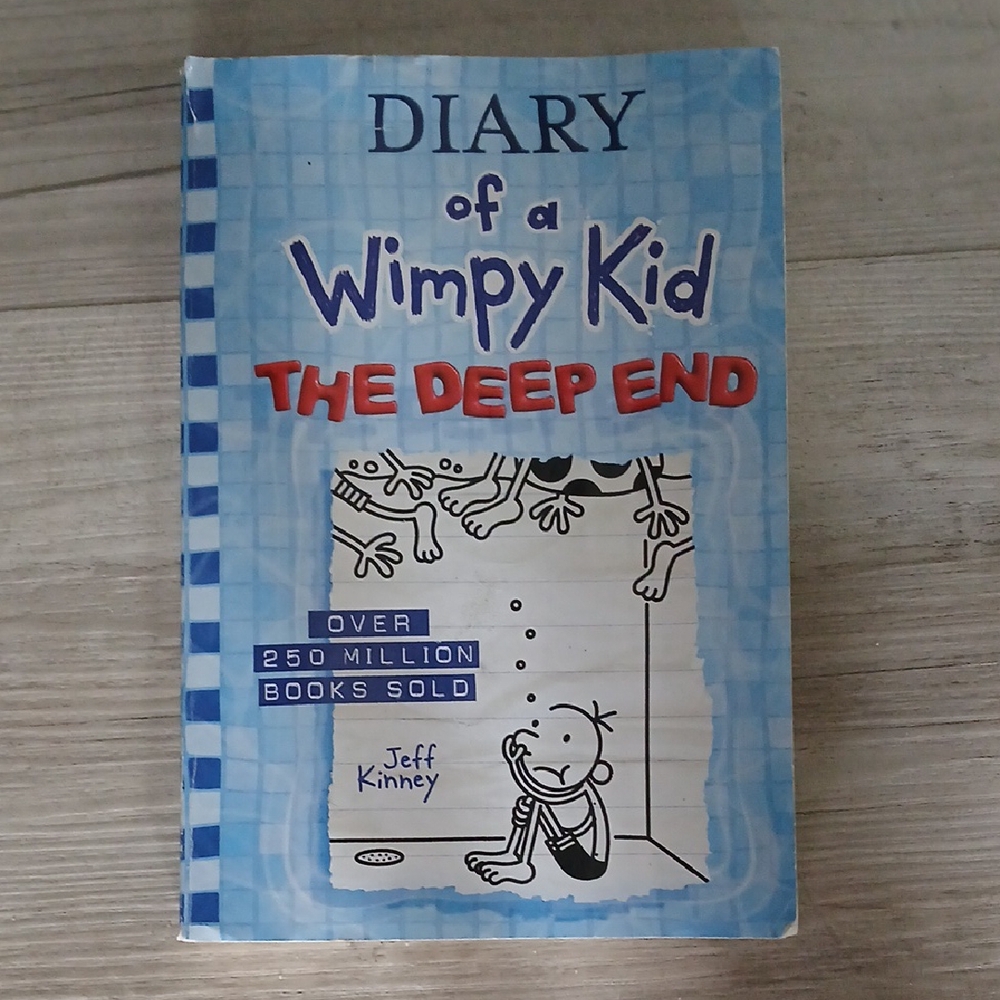 Diary of a Wimpy Kid: The Deep End - Blue Cover